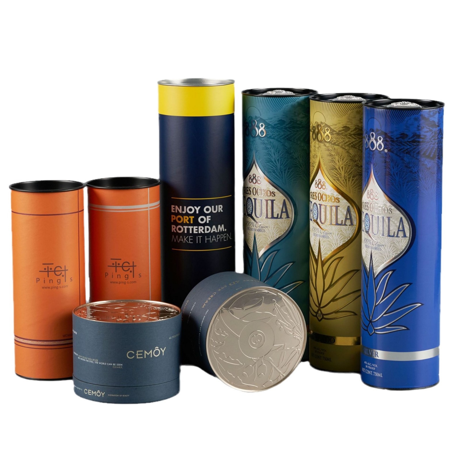 Wine Box Paper Tube Series